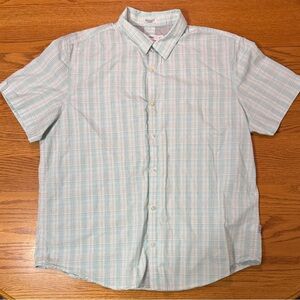 Calvin Klein Men's Pastel Plaid Shirt